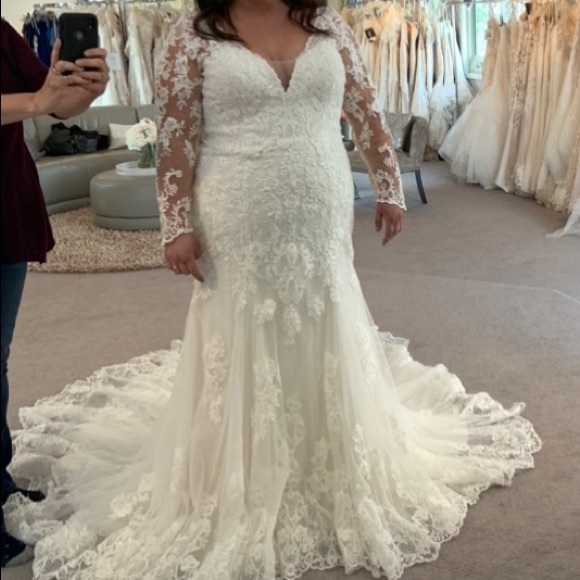 Mori Lee Madeline Gardner Paola Wedding Dress Style #3251 - Picture 4 of 10